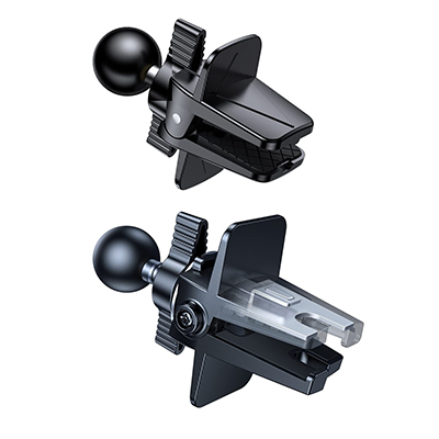 Andobil 車載ホルダー 金属強化クリップ 螺旋クリップ 2個セット エアコン吹き出し口 送風口用 安定性・耐久性抜群